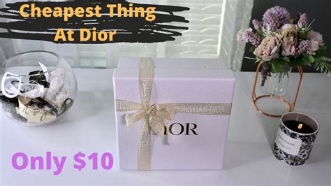 cheapest thing from dior.